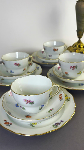 Teiliges kaffeegedeck bunte - kaffeegedeck,