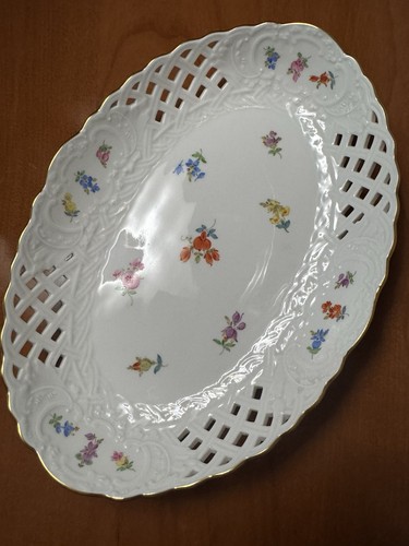 Meissen durchbruchschale - meissen,