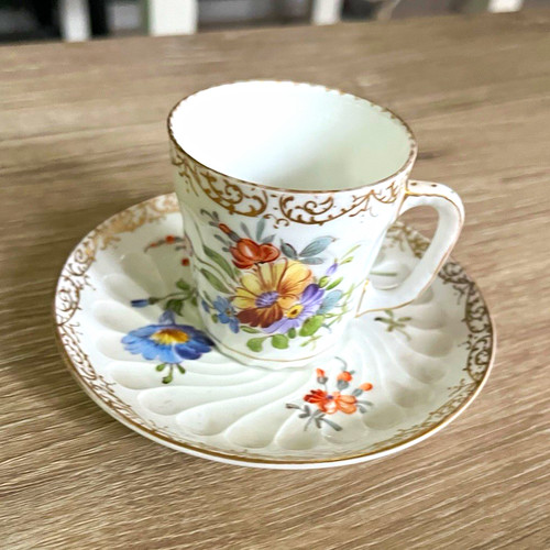 Meissen porzellan kaffeetasse - meissen,