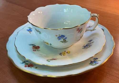 Meissen porzellan teegedeck - meissen,