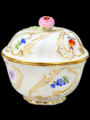 Meissen zuckerdose - meissen,