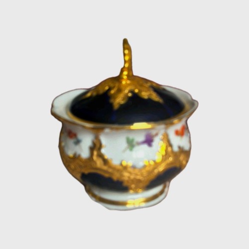 Zuckedose porzellan meissen - porzellan,