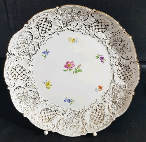 Meissen prunkteller - meissen,