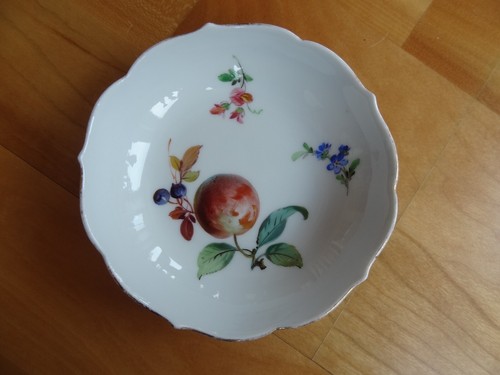 Meissen untertasse - meissen,