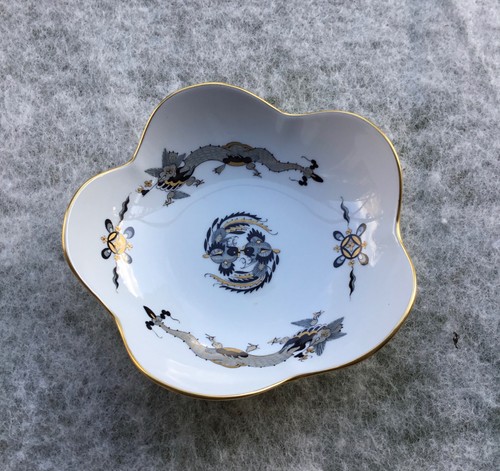 Meissen schwarzer hofdrache - schwarzer,